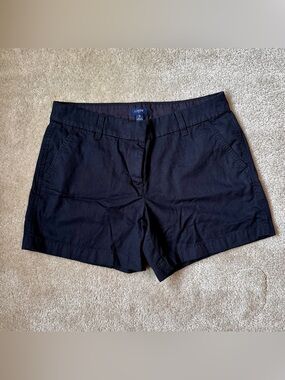 J. Crew Black Women's Chino Shorts